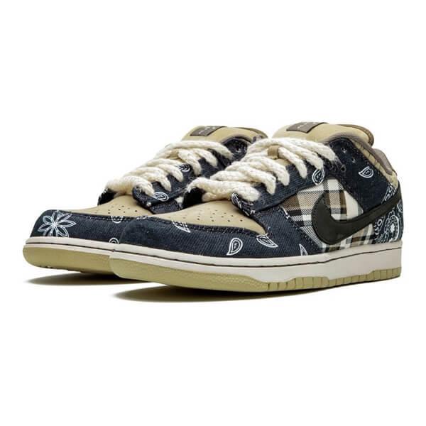 入手困難！ナイキ  コピー  SB Dunk Low Travis Scott (Special Box)コラボ CT5053-001